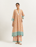 Gold spot kurti set