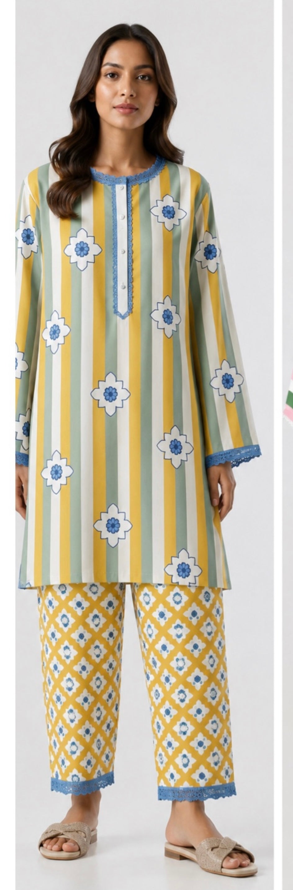 Yellow Candy Gul co-ord set